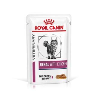 ROYAL CANIN  CAT RENAL WITH CHICKEN  85GR
