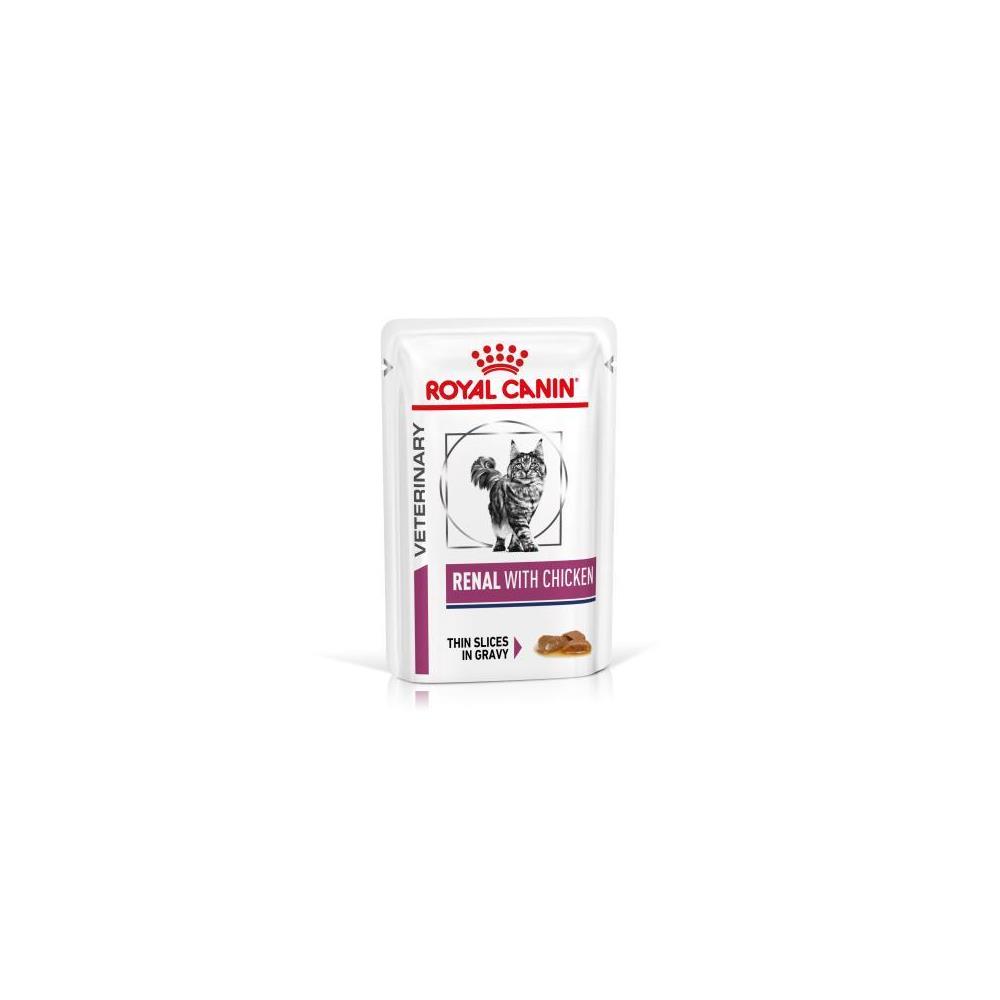 ROYAL CANIN  CAT RENAL WITH CHICKEN  85GR