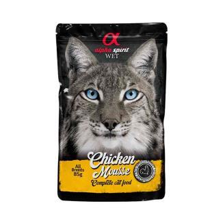 ALPHA SPIRIT WET CAT STERILISED CHICKEN 85G