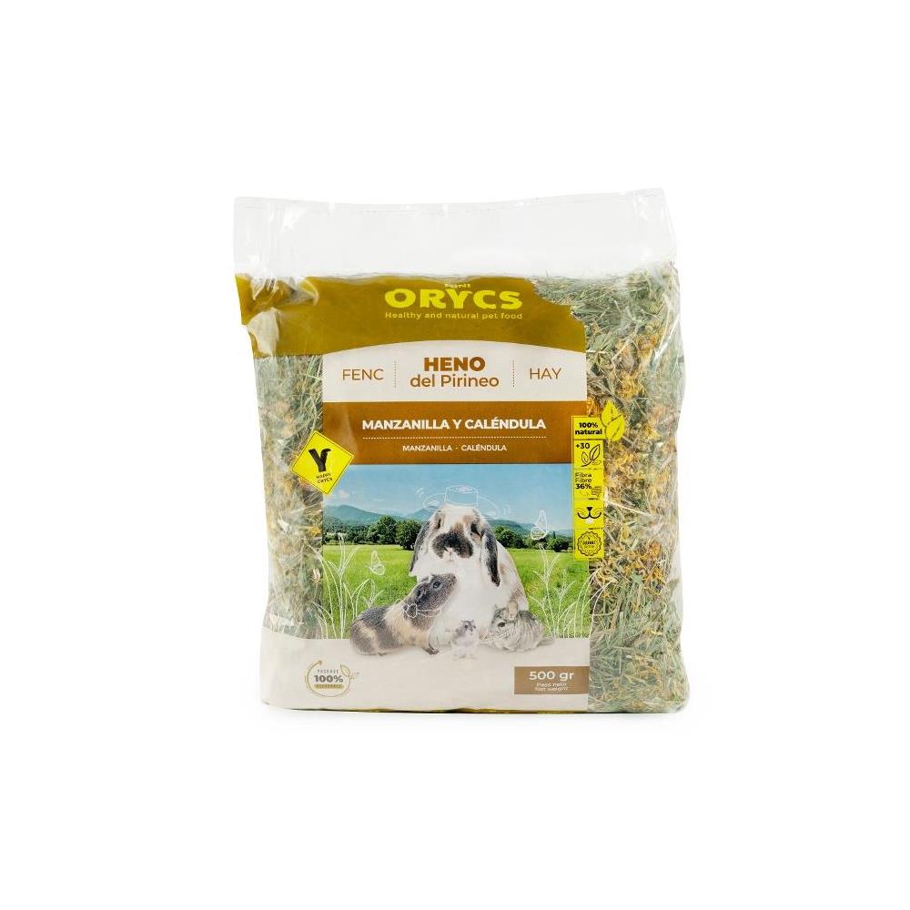 ORYCS HENO DE MANZANILLA Y CALENDULA 500GR