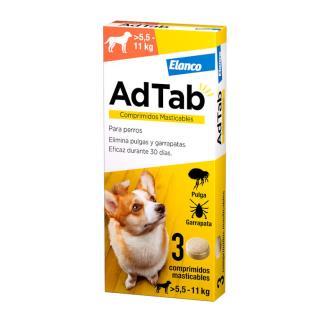 ADTAB DOG MASTICABLE 5,5-11KG      3-COMPRIMIDOS