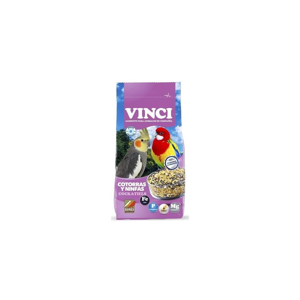 VINCI COCKATIELS COTORRAS Y NINFAS  1 KG