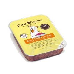 PURO MENÚ PAVO Y SALMÓN DU CHEF 800GRS COCINADO