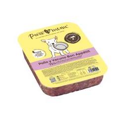 PURO MENÚ POLLO Y VACUNO BON APPÉTIT 800GRS COCINADO