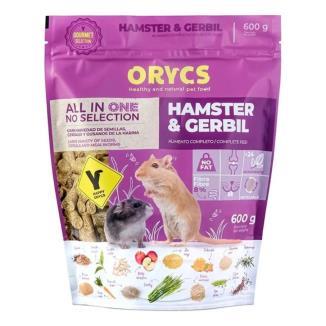 ORYCS HAMSTER & HERBO 600GR