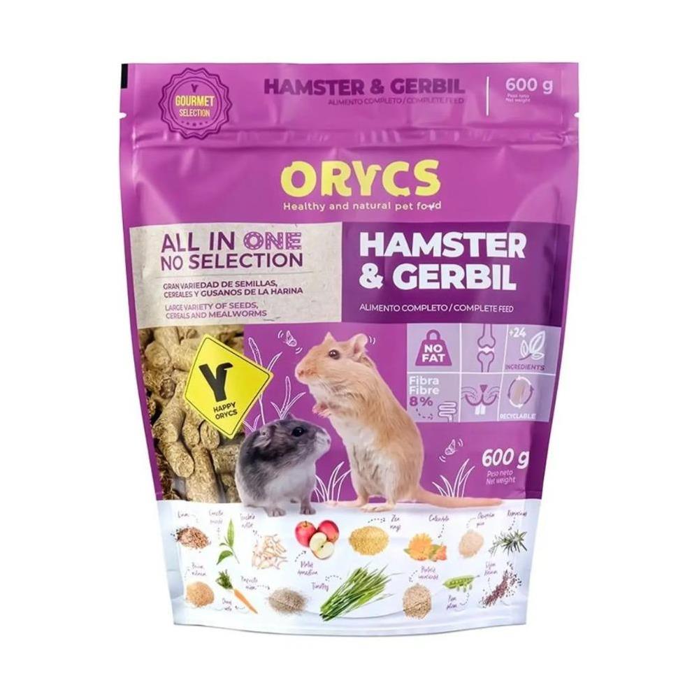 ORYCS HAMSTER & HERBO 600GR